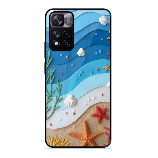 Beach Thing Printed Protective Phone Cover forXiaomi Mi 11I Hypercharge 5G