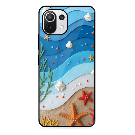 Beach Thing Printed Protective Phone Cover forXiaomi Mi 11 Lite Ne 5G