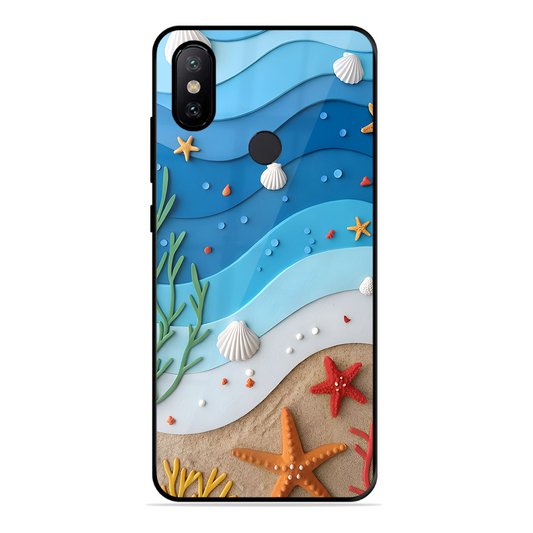 Beach Thing Printed Protective Phone Cover forXiaomi Mi A2