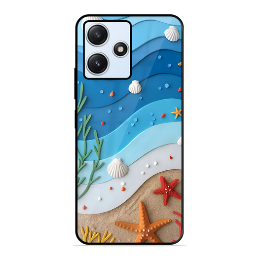 Beach Thing Printed Protective Phone Cover forXiaomi Redmi 12 5G
