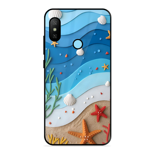 Beach Thing Printed Protective Phone Cover forXiaomi Redmi 6 Pro