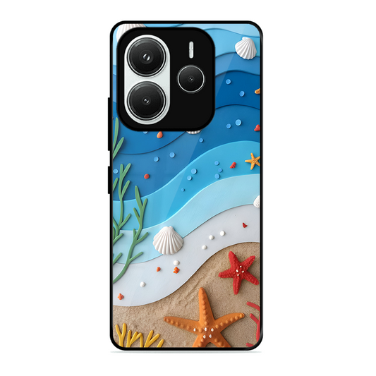 Beach Thing Printed Protective Phone Cover forXiaomi Redmi Note 14 5G