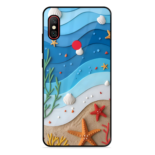 Beach Thing Printed Protective Phone Cover forXiaomi Redmi Note 6 Pro