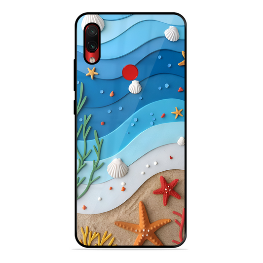Beach Thing Printed Protective Phone Cover forXiaomi Redmi Note 7 Pro