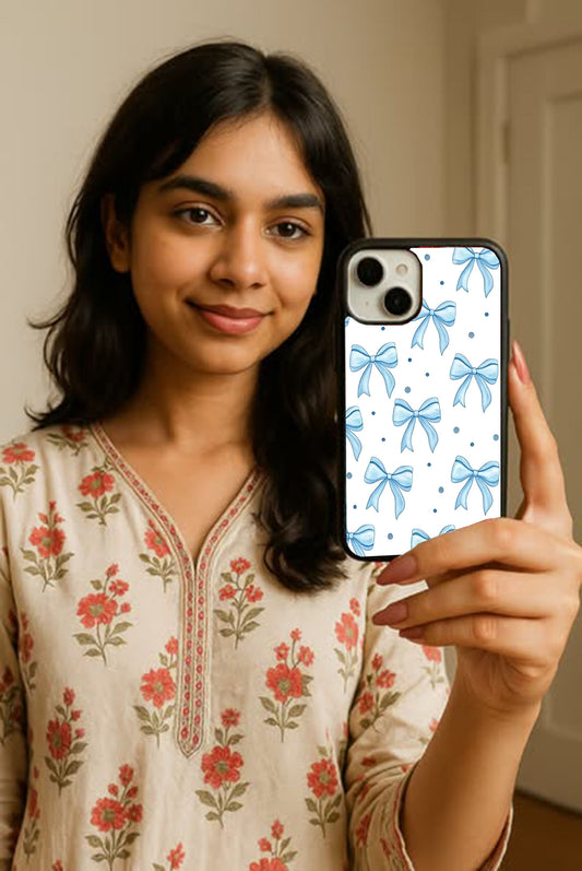 Bow & Dot Printed Protective case