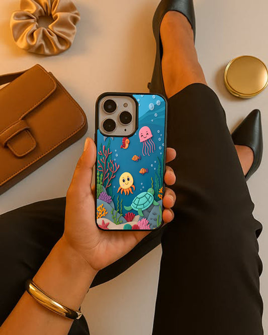 Sea theme Printed Protective case