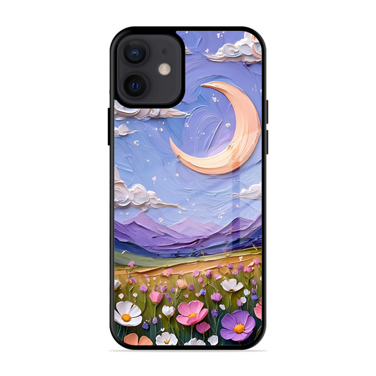 Beauty In Floral Printed Protective Phone Cover for iPhone 12 Mini