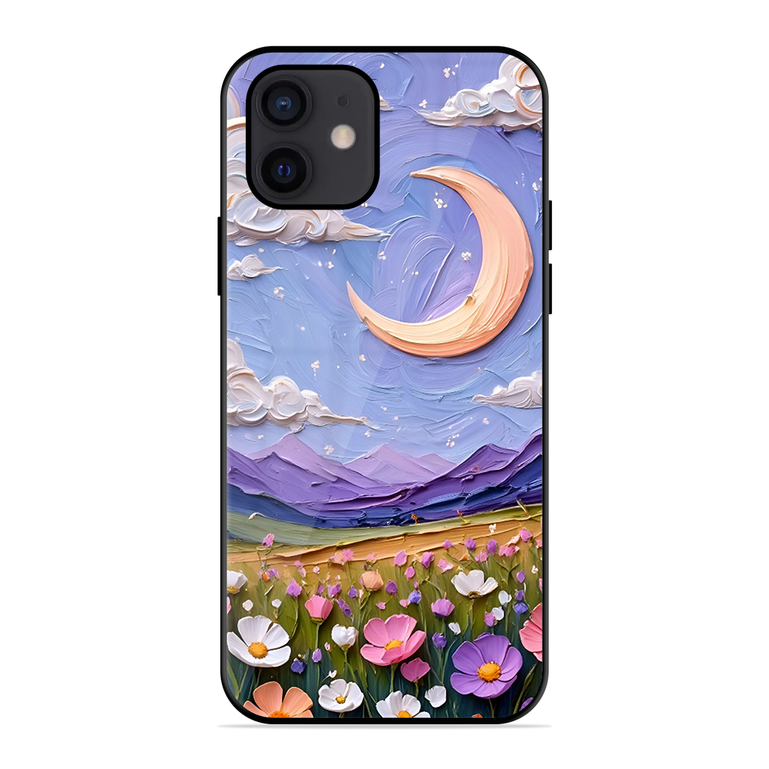 Beauty In Floral Printed Protective Phone Cover for iPhone 12