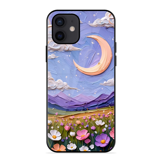 Beauty In Floral Printed Protective Phone Cover for iPhone 12