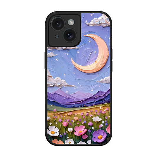 Beauty In Floral Printed Protective Phone Cover for iPhone 15