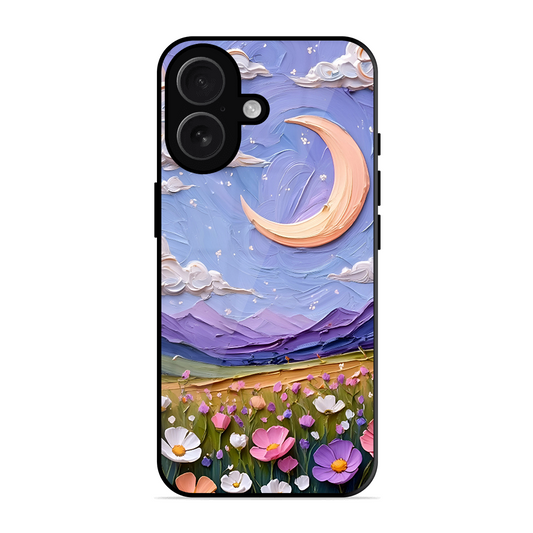 Beauty In Floral Printed Protective Phone Cover for iPhone 16 Plus