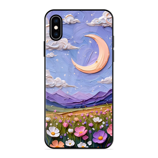 Beauty In Floral Printed Protective Phone Cover for iPhone XS