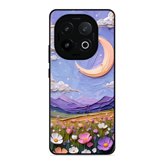 Beauty In Floral Printed Protective Phone Cover forIqoo 13 5G