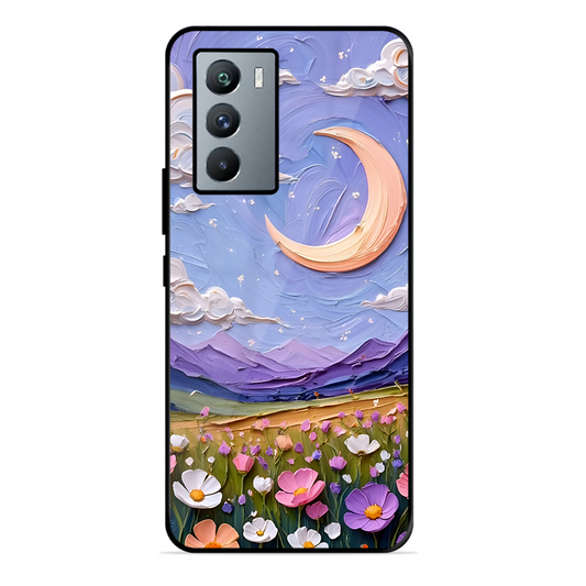Beauty In Floral Printed Protective Phone Cover forIqoo 9 Se 5G