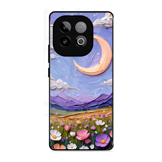 Beauty In Floral Printed Protective Phone Cover forIqoo Neo 10 5G
