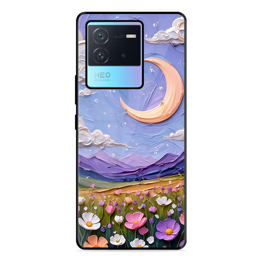 Beauty In Floral Printed Protective Phone Cover forIqoo Neo 6 5G