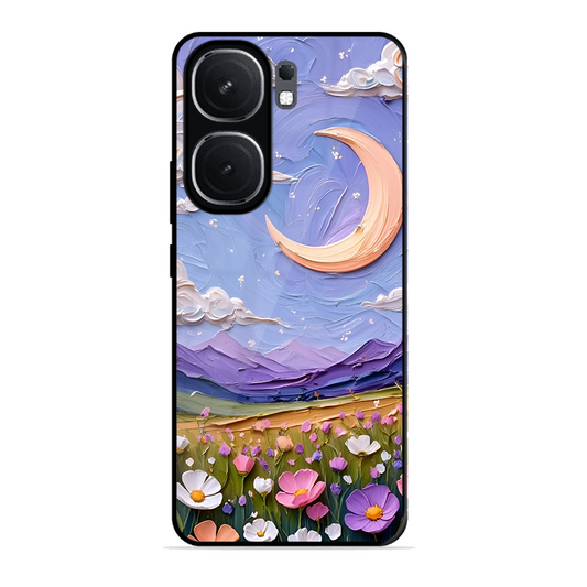 Beauty In Floral Printed Protective Phone Cover forIqoo Neo 9 Pro 5G