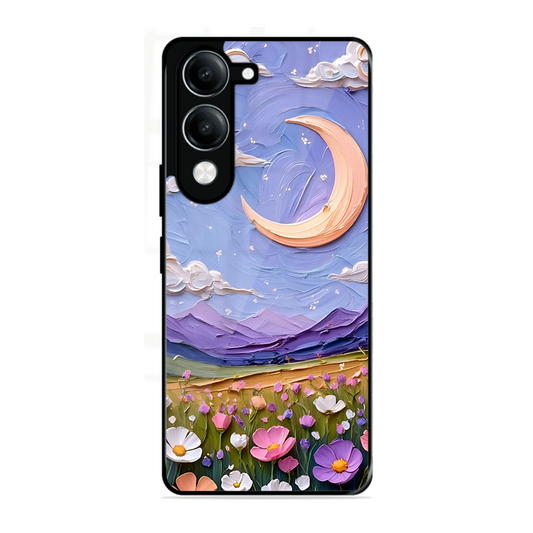 Beauty In Floral Printed Protective Phone Cover forIqoo Z10 Lite 5G