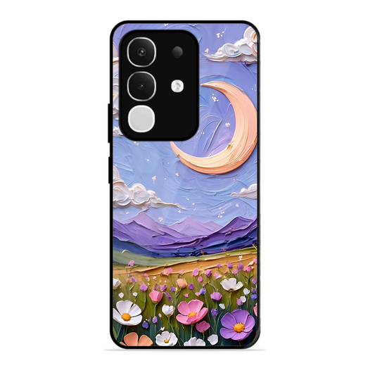 Beauty In Floral Printed Protective Phone Cover forIqoo Z10X 5G