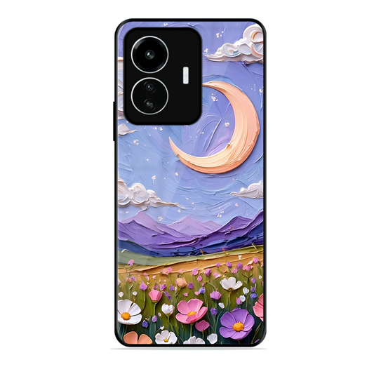 Beauty In Floral Printed Protective Phone Cover forIqoo Z6 Lite