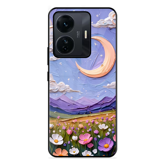 Beauty In Floral Printed Protective Phone Cover forIqoo Z6 Pro