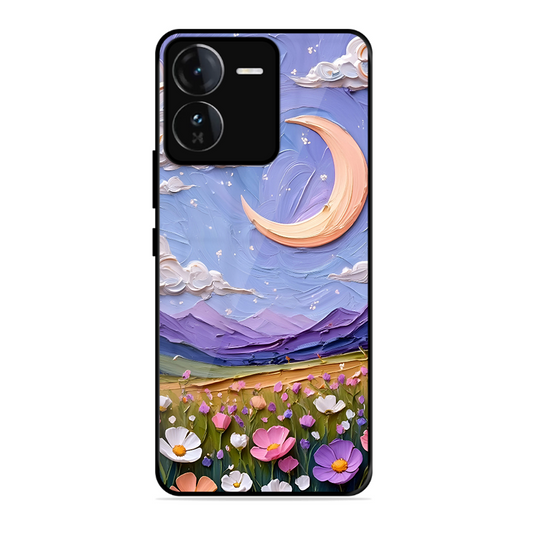 Beauty In Floral Printed Protective Phone Cover forIqoo Z9 5G