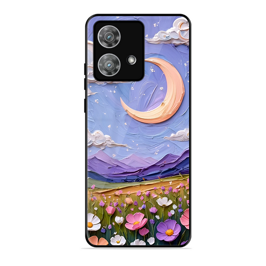 Beauty In Floral Printed Protective Phone Cover forMotorola Moto Edge 40 Neo