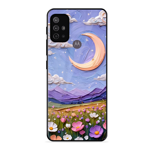 Beauty In Floral Printed Protective Phone Cover forMotorola Moto G30