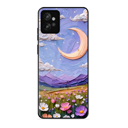 Beauty In Floral Printed Protective Phone Cover forMotorola Moto G32