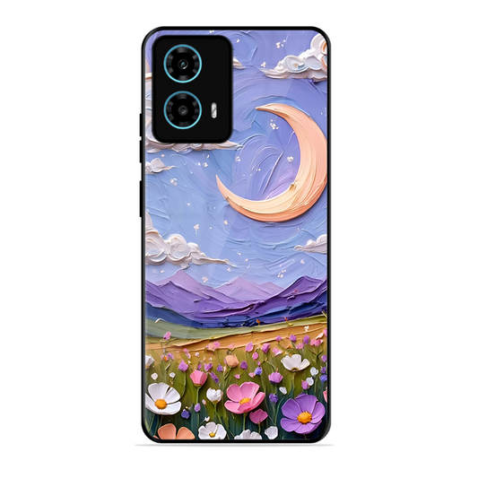 Beauty In Floral Printed Protective Phone Cover forMotorola Moto G34 5G