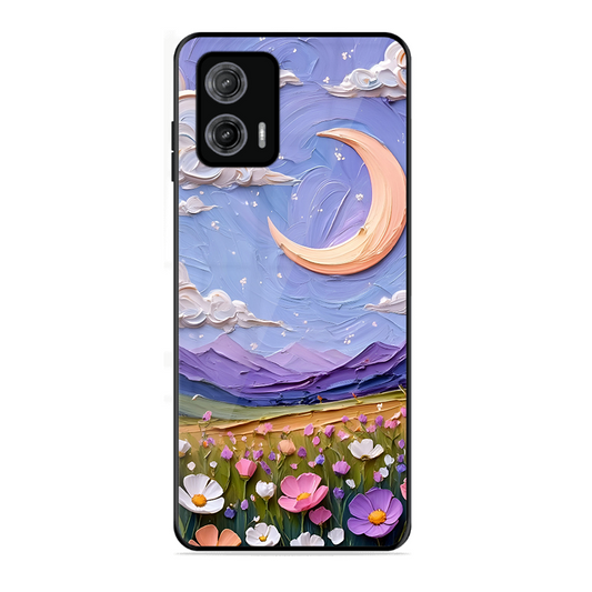 Beauty In Floral Printed Protective Phone Cover forMotorola Moto G73 5G
