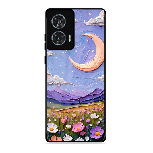 Beauty In Floral Printed Protective Phone Cover forMotorola Moto G85 5G
