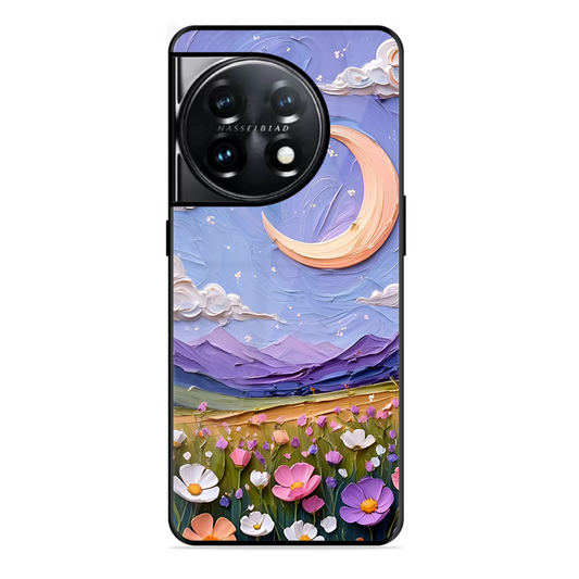 Beauty In Floral Printed Protective Phone Cover forOneplus 11 5G