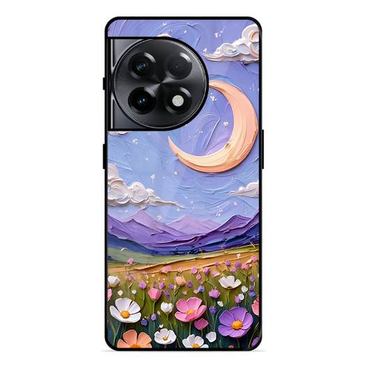 Beauty In Floral Printed Protective Phone Cover forOneplus 11R 5G