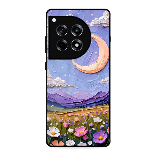Beauty In Floral Printed Protective Phone Cover forOneplus 12R 5G