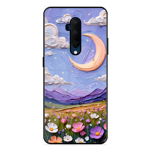 Beauty In Floral Printed Protective Phone Cover forOneplus 7T Pro