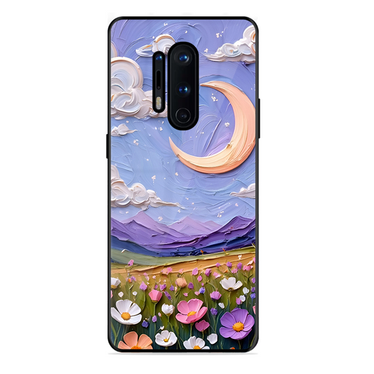 Beauty In Floral Printed Protective Phone Cover forOneplus 8 Pro