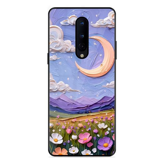 Beauty In Floral Printed Protective Phone Cover forOneplus 8