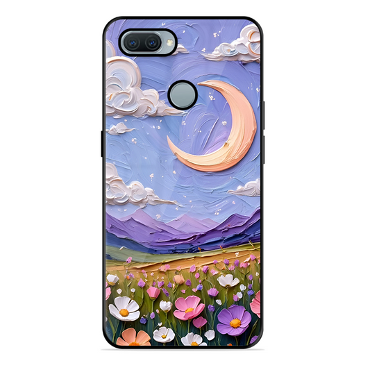 Beauty In Floral Printed Protective Phone Cover forOppo A12