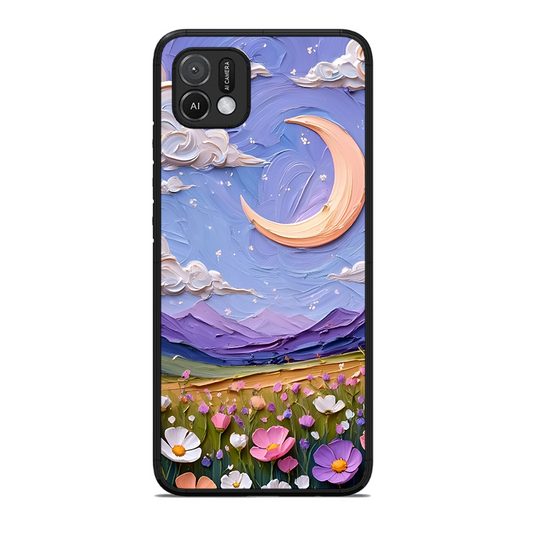 Beauty In Floral Printed Protective Phone Cover forOppo A16K