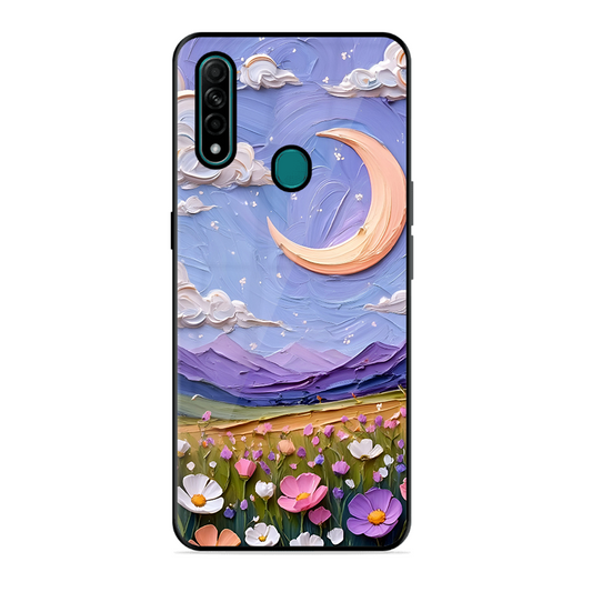 Beauty In Floral Printed Protective Phone Cover forOppo A31