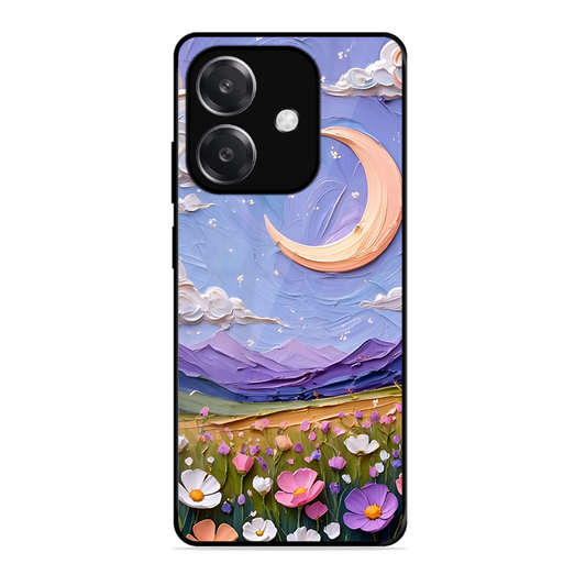 Beauty In Floral Printed Protective Phone Cover forOppo A3 5G