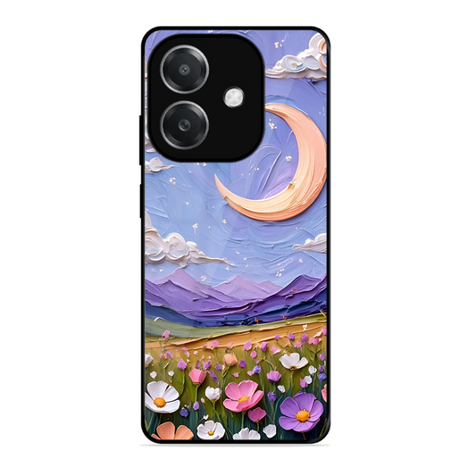 Beauty In Floral Printed Protective Phone Cover forOppo A3X 5G
