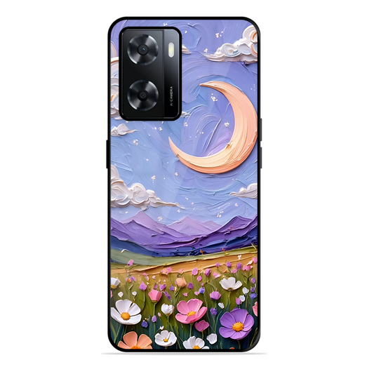 Beauty In Floral Printed Protective Phone Cover forOppo A57 4G