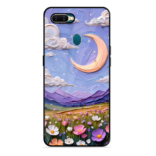 Beauty In Floral Printed Protective Phone Cover forOppo A5S