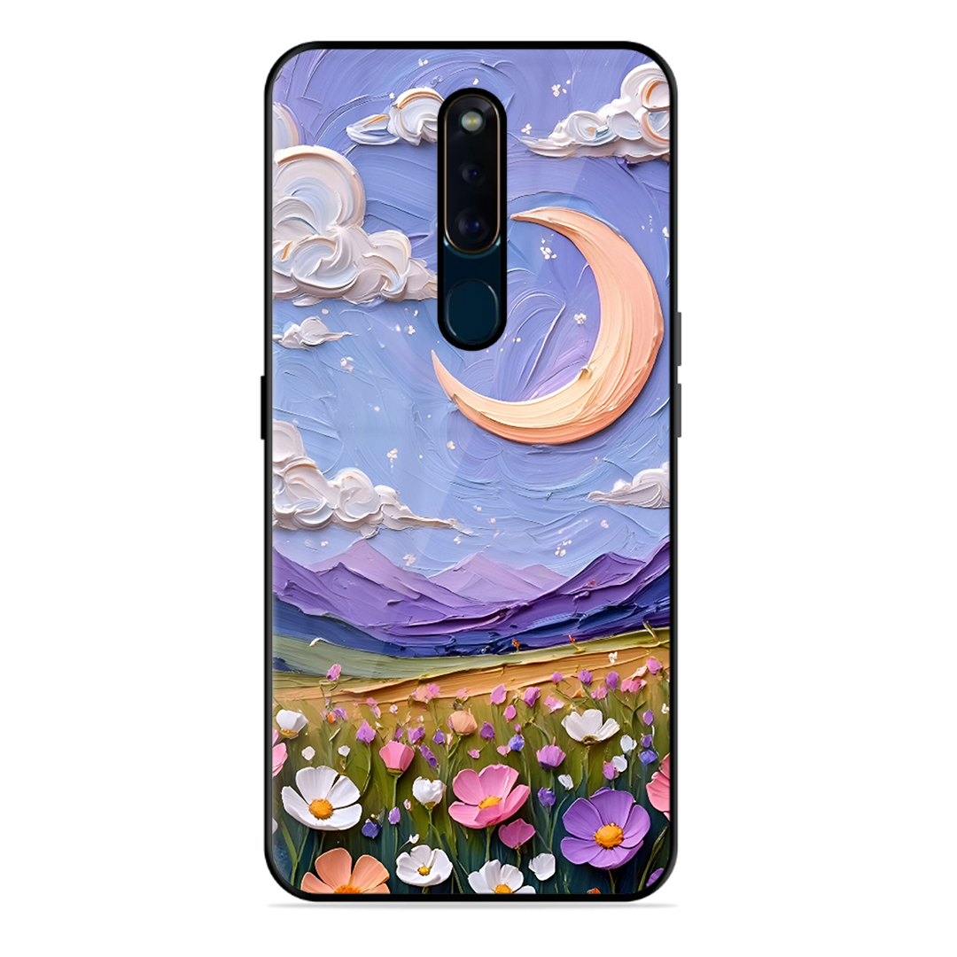 Beauty In Floral Printed Protective Phone Cover forOppo F11 Pro