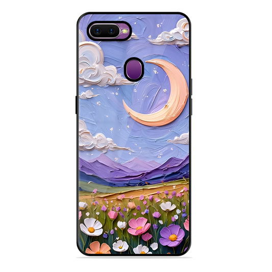 Beauty In Floral Printed Protective Phone Cover forOppo F9 Pro