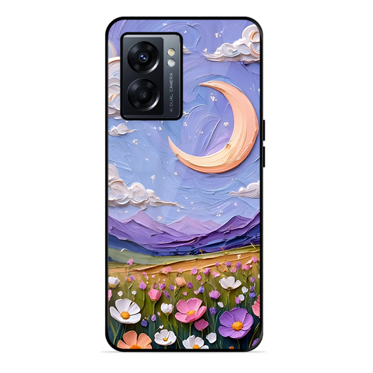 Beauty In Floral Printed Protective Phone Cover forOppo K10 5G