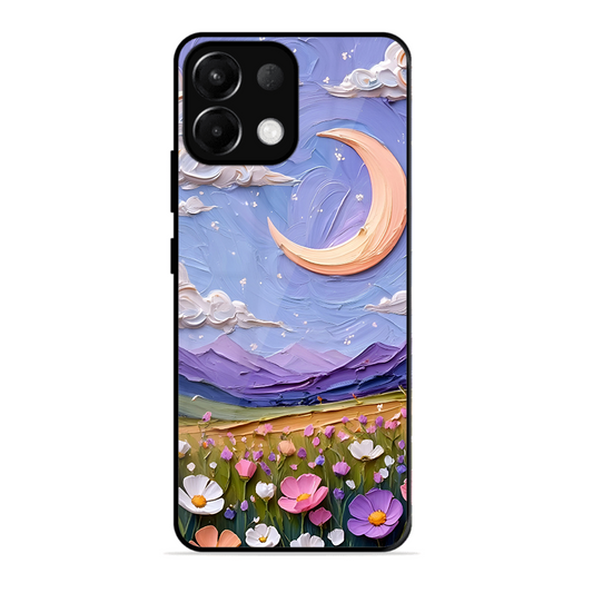 Beauty In Floral Printed Protective Phone Cover forOppo K13 5G