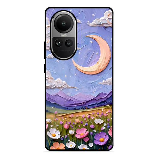 Beauty In Floral Printed Protective Phone Cover forOppo Reno 10 Pro 5G